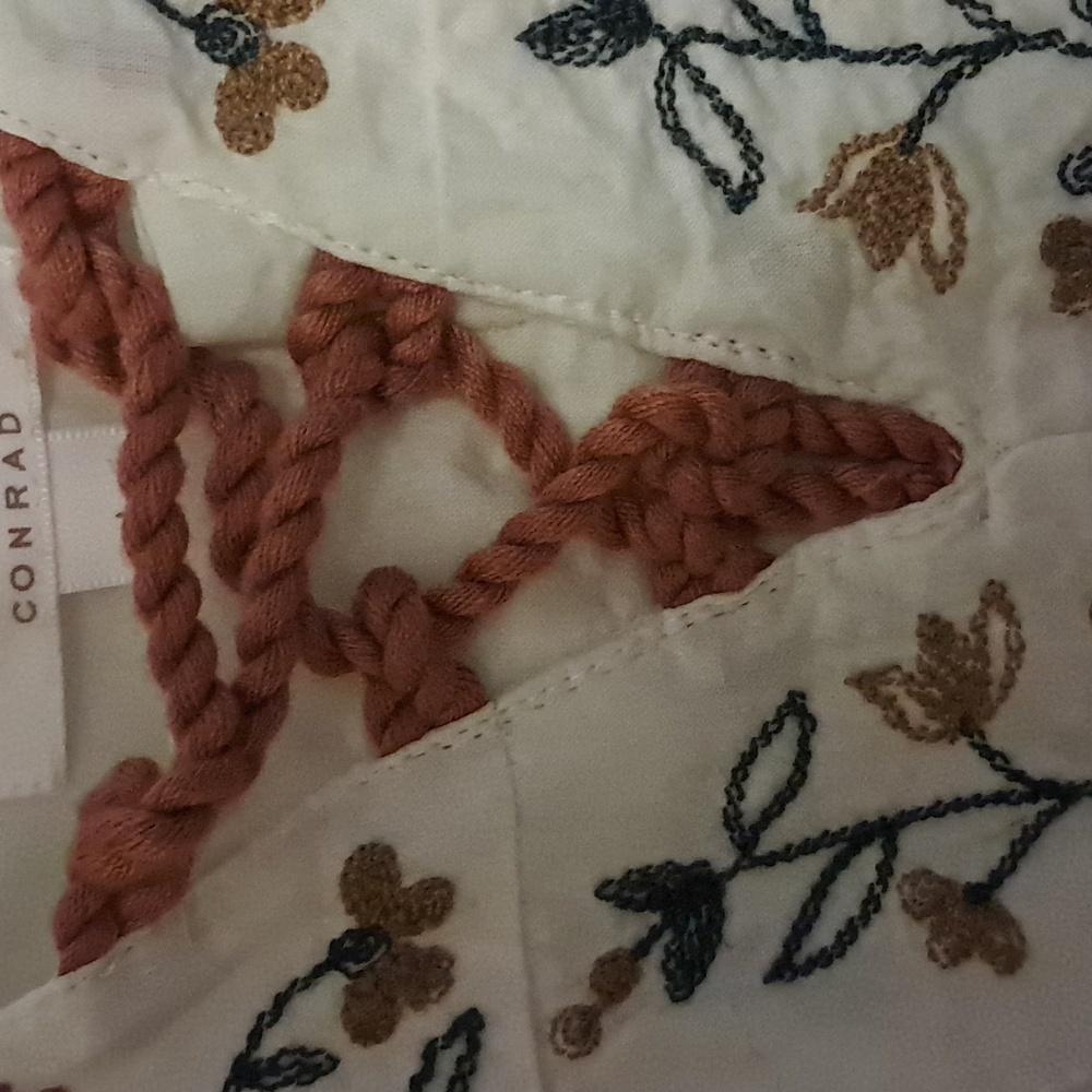 Lauren Conrad Flower Embroidered Dress - image 5